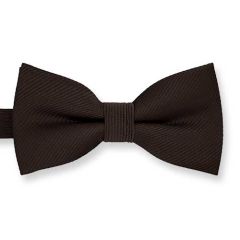 vlinderstrik kind donkerbruin fine line