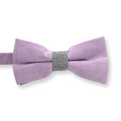 vlinderstrik lila grau duo deluxe