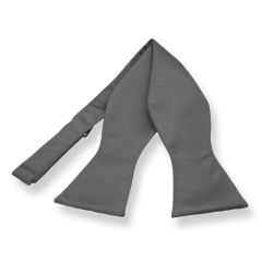 zelfstrikker grafiet effen