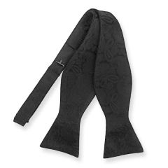 zelfstrikker zwart paisley