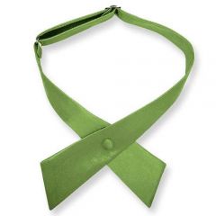 dames stropdas strik gras groen