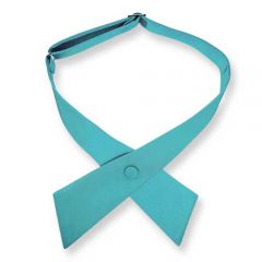 dames stropdas strik turquoise